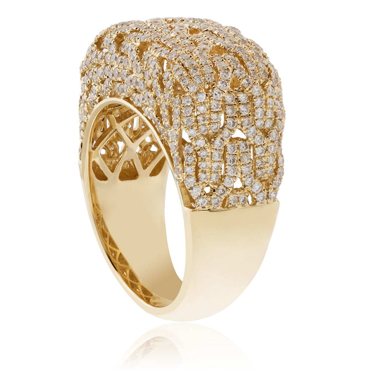 14k Yellow Gold 2.05ct Diamond Ring