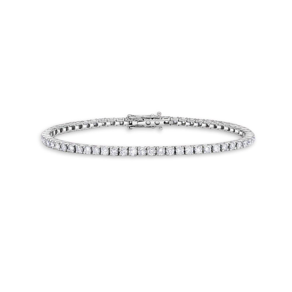 Ready to Ship Diamond Tennis Bracelet (1.00 ct.) 4-Prongs Setting - Made in Italy