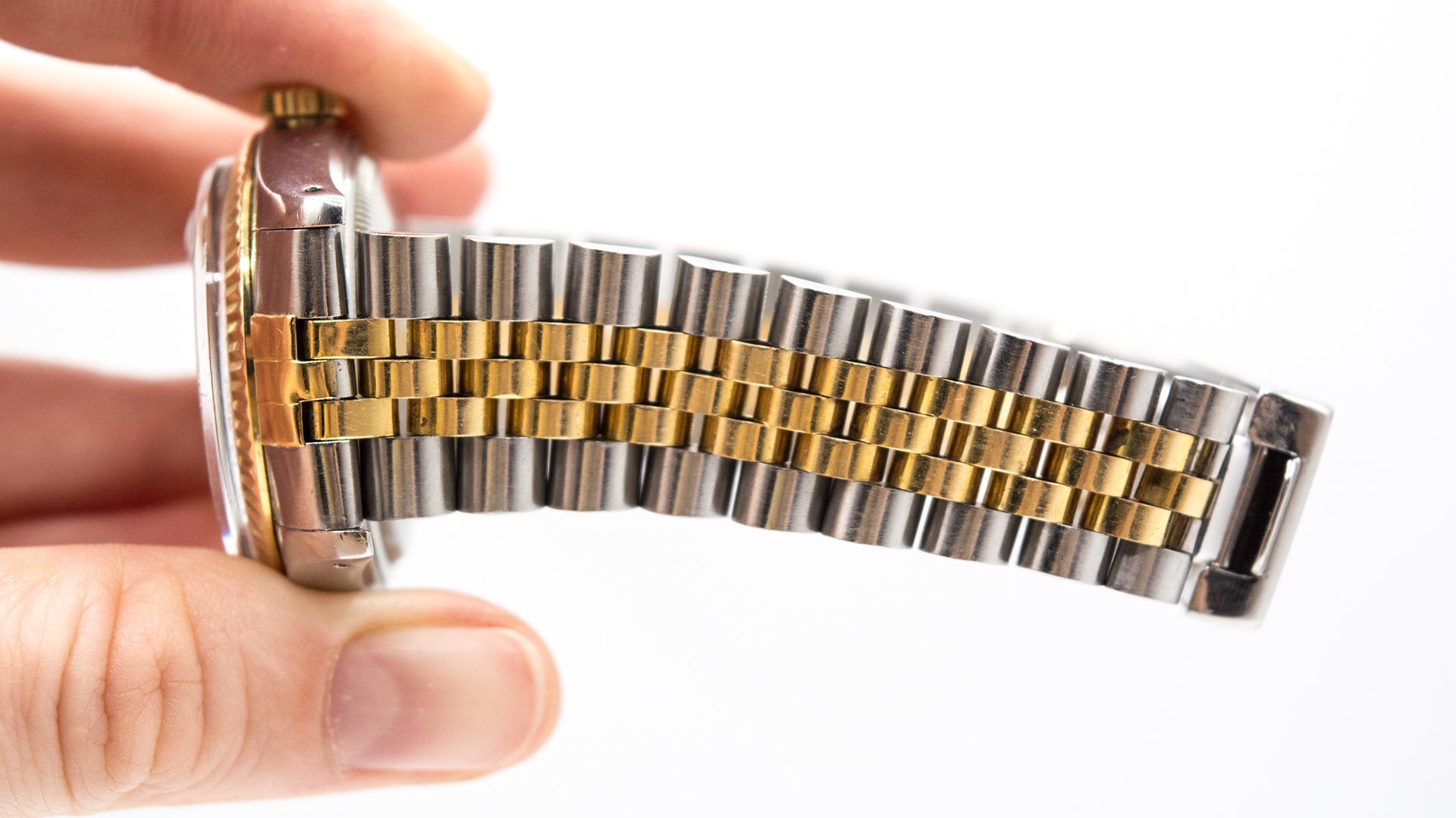 Rolex Datejust 16013 Champagne Dial Jubilee