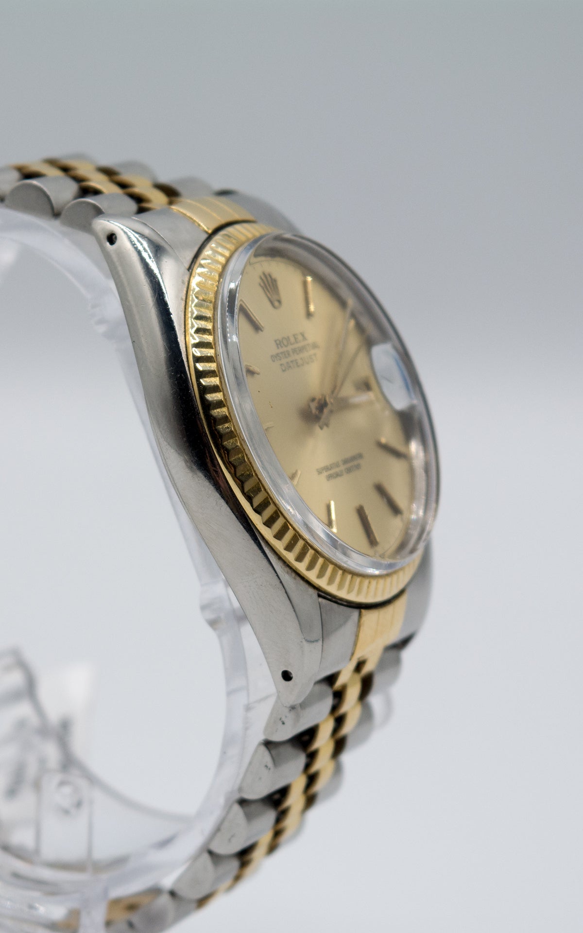 Rolex Datejust 16013 Champagne Dial Jubilee