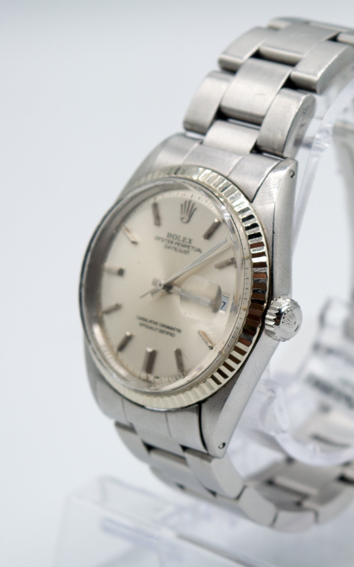 Rolex Datejust 1601 Silver Dial Oyster