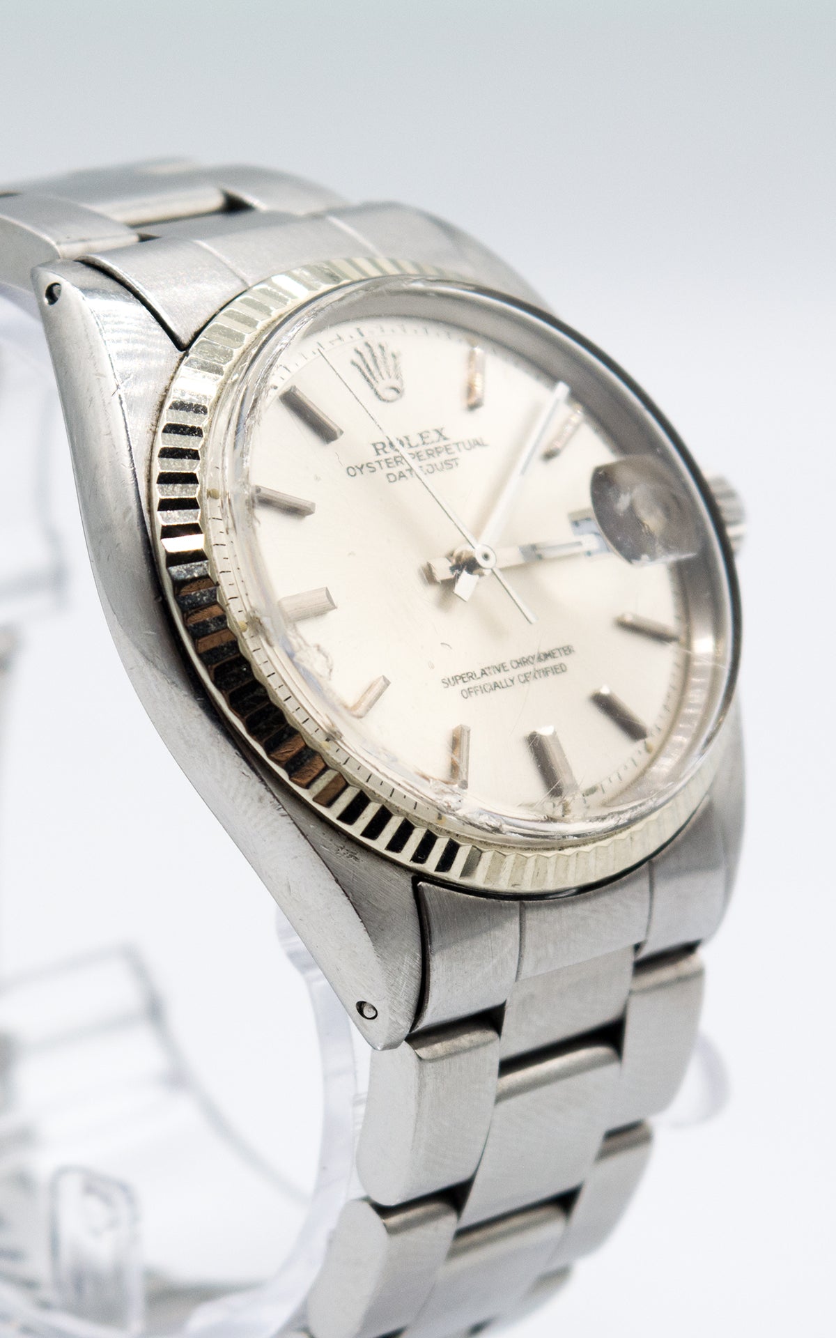 Rolex Datejust 1601 Silver Dial Oyster