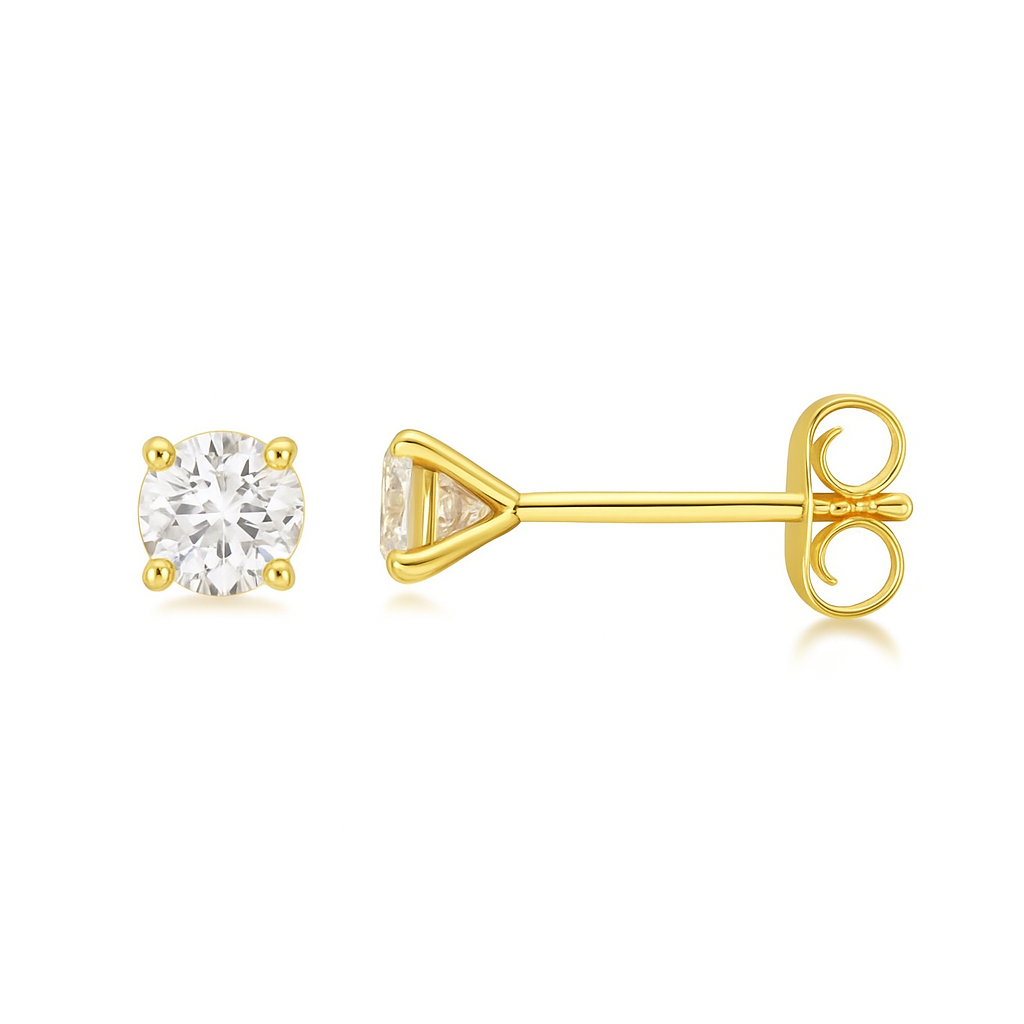 Lab Grown Diamond Stud Earrings (3.00 ct.) in 14K Gold