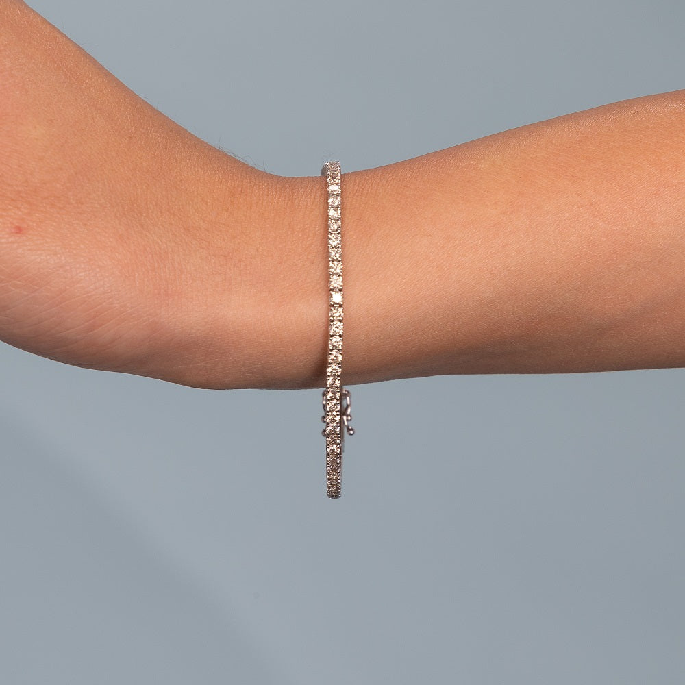 Showroom Collection Diamond Tennis Bracelet (3.00 ct.) 2.20 mm 4-Prongs Setting in 14K Gold