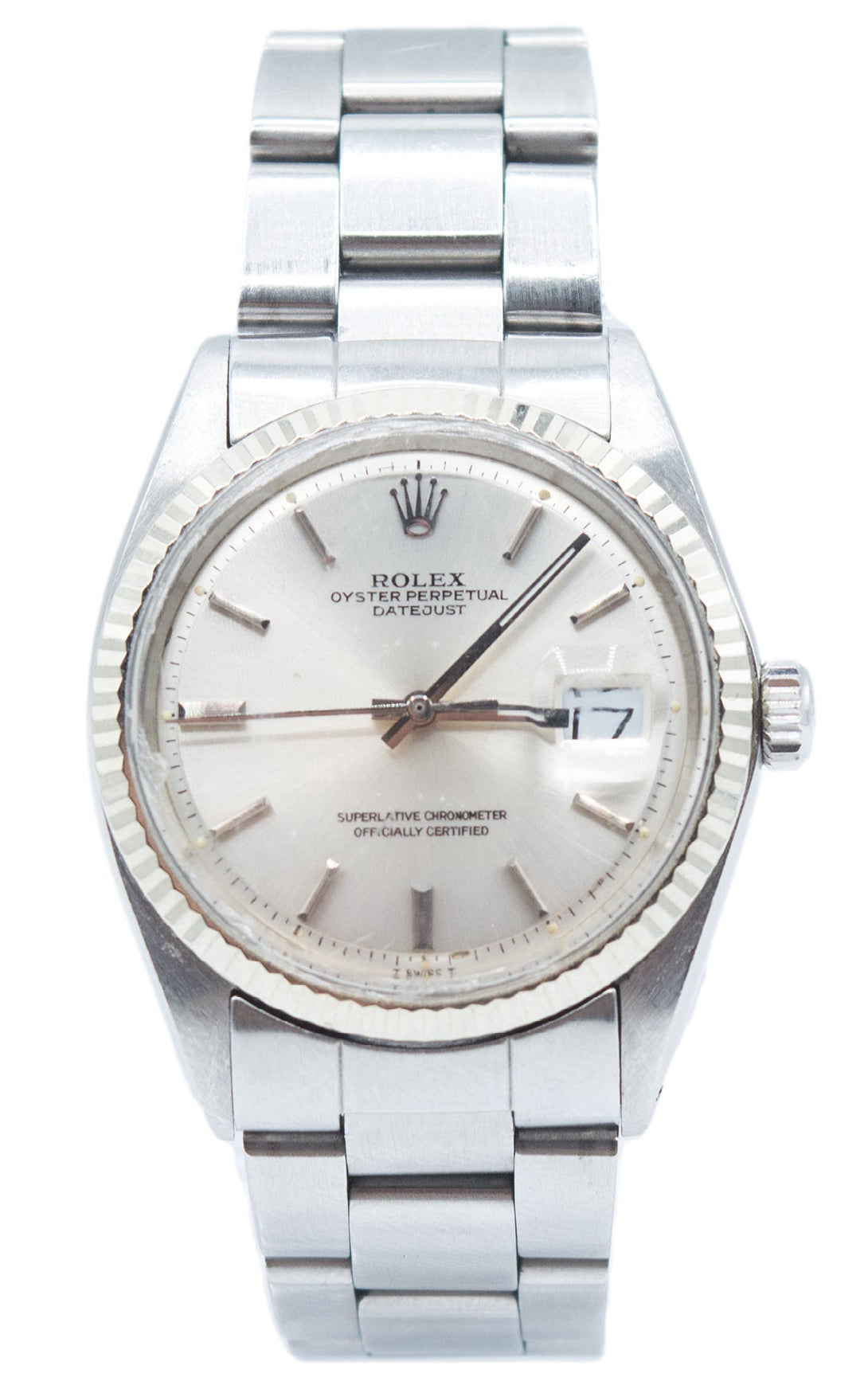 Rolex Datejust 1601 Silver Dial Oyster