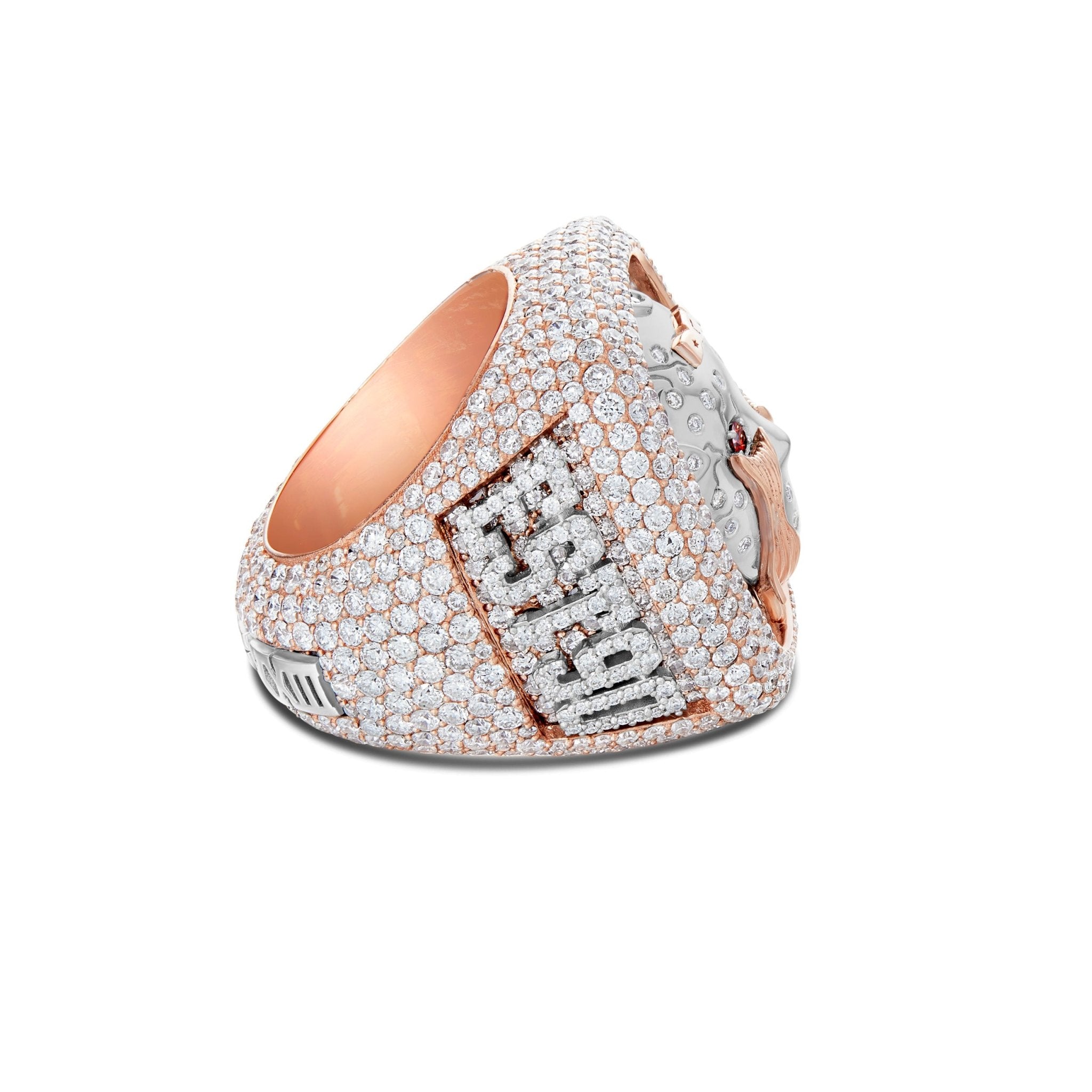 Custom Jason Mask Championship Style Ring
