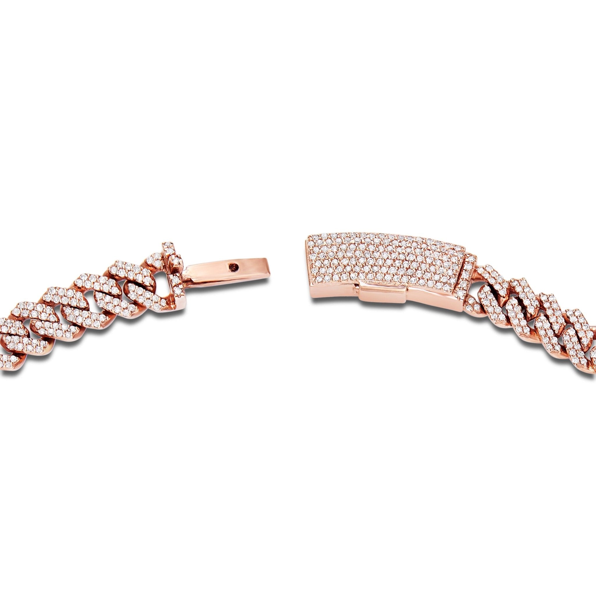 Diamond Cuban Chain with Religious Symbols