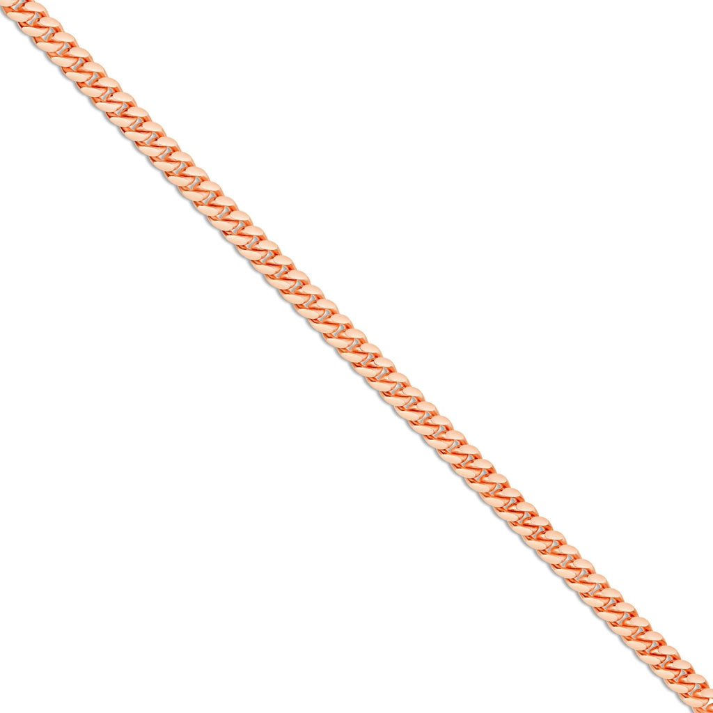 10K Solid Gold Cuban Chain, 2.5mm