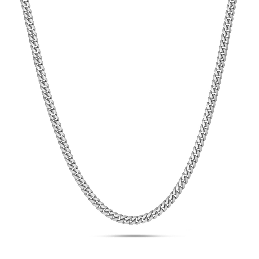 10K Solid Gold Cuban Chain, 2.5mm