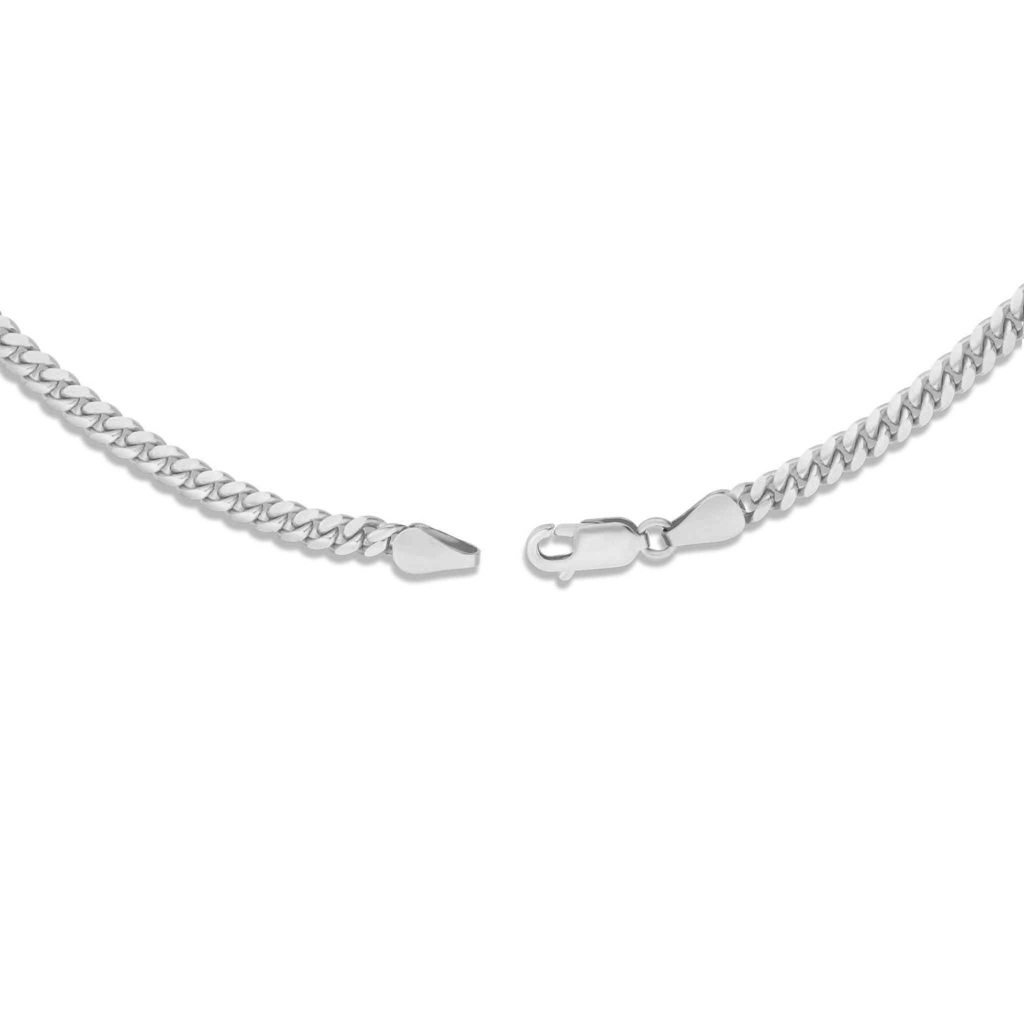 10K Solid Gold Cuban Chain, 3.5mm