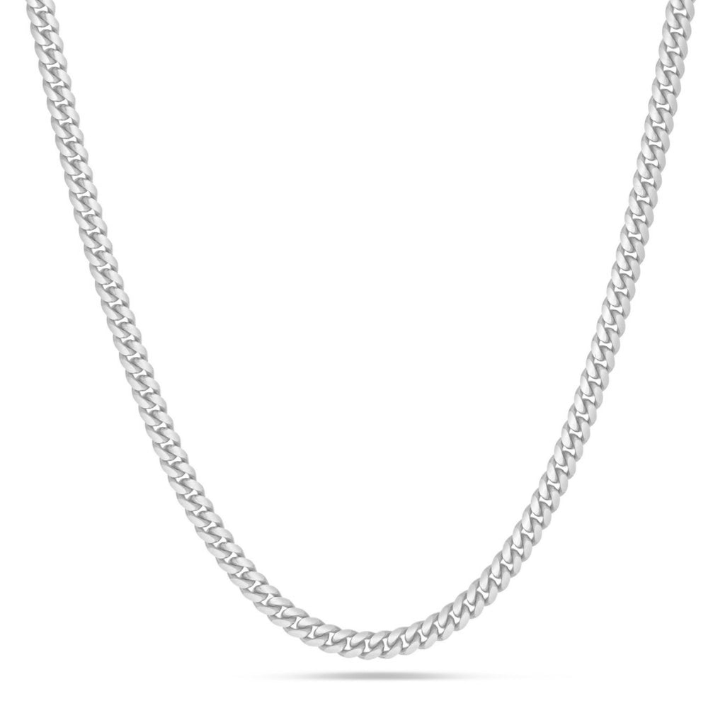 10K Solid Gold Cuban Chain, 3.5mm