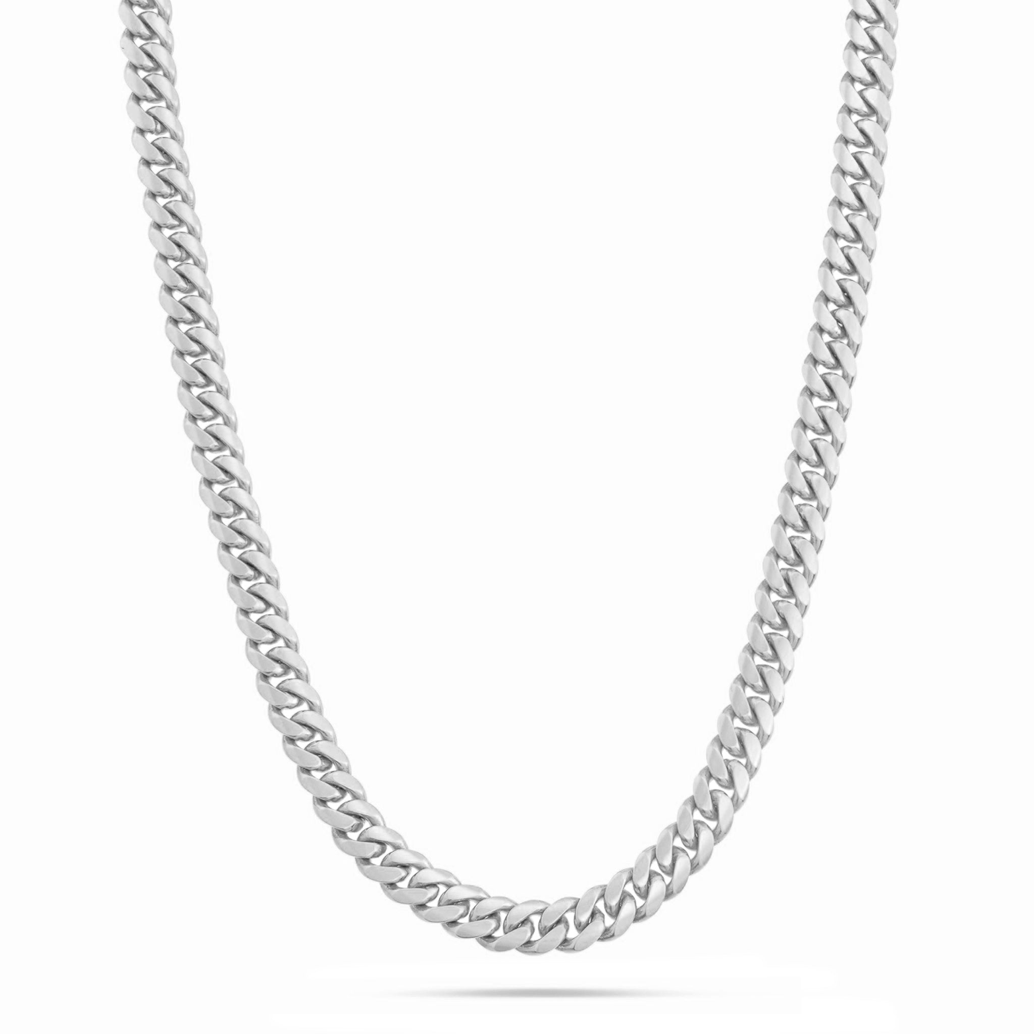 10K Solid Gold Cuban Chain, 5mm