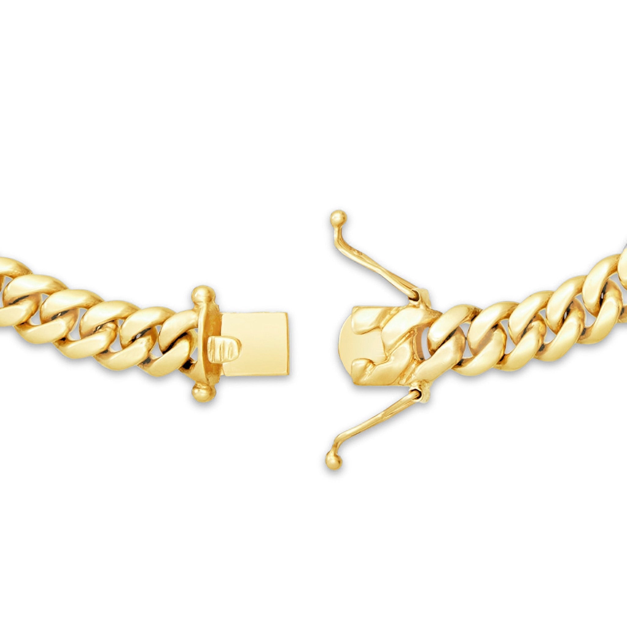10K Solid Gold Cuban Chain, 5mm