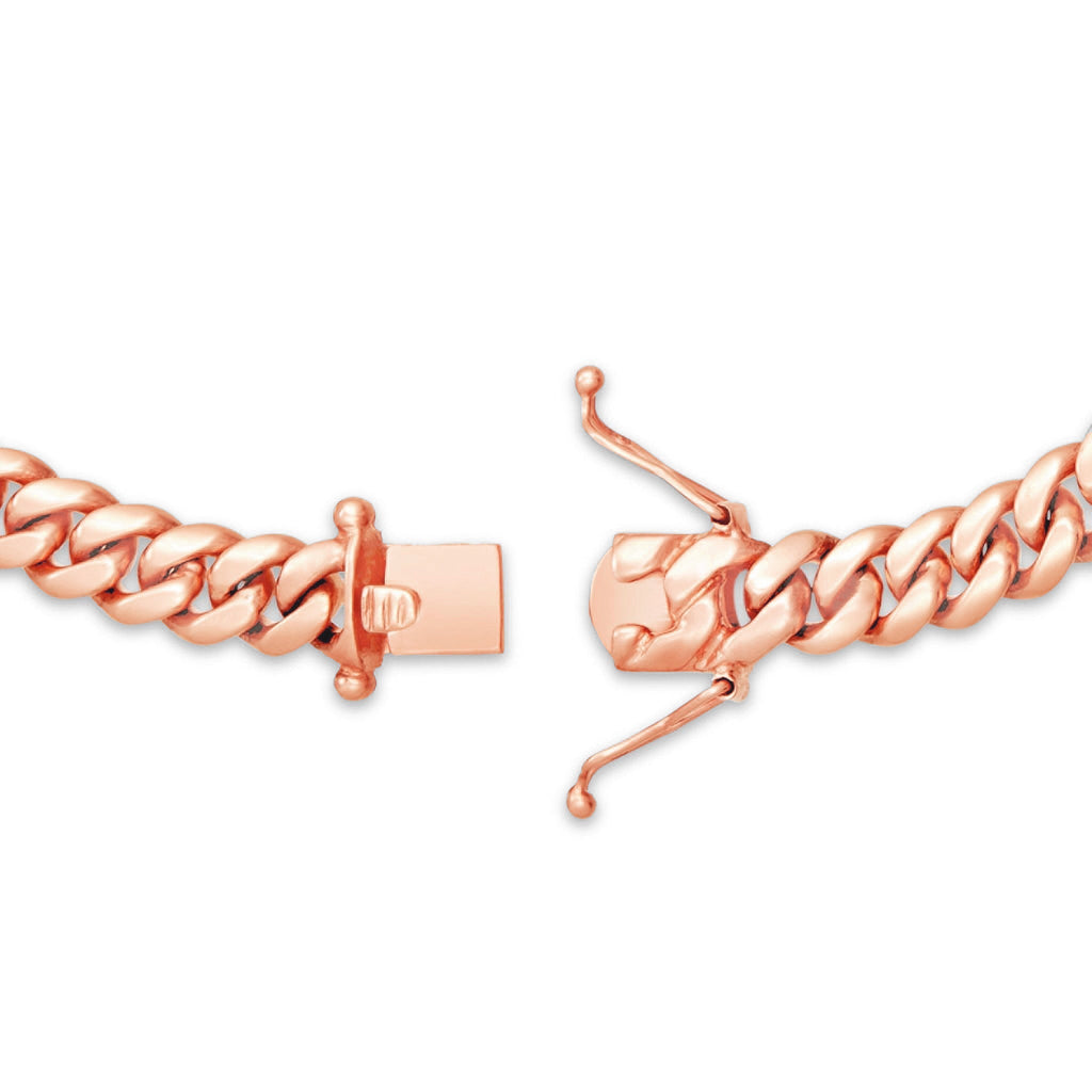 10K Solid Gold Cuban Chain, 6mm