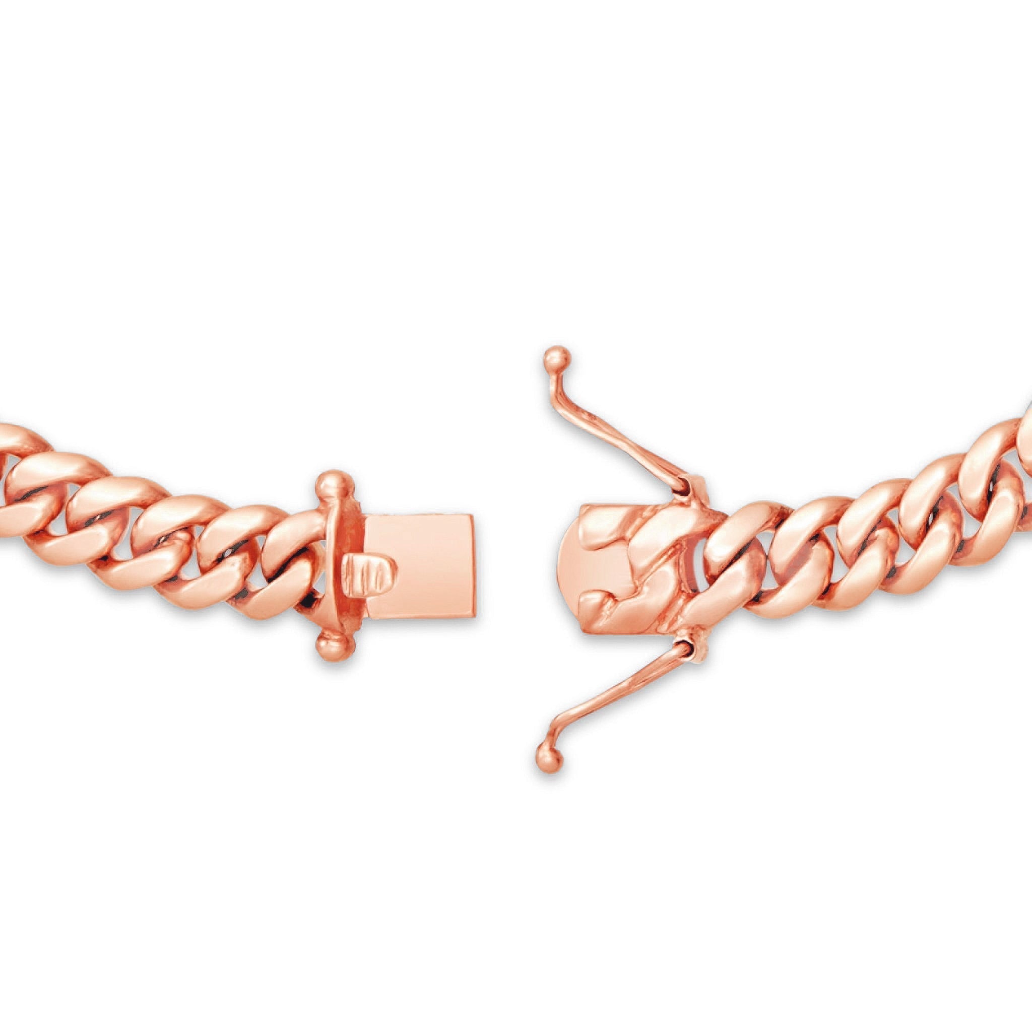 14K Solid Gold Cuban Chain, 6mm