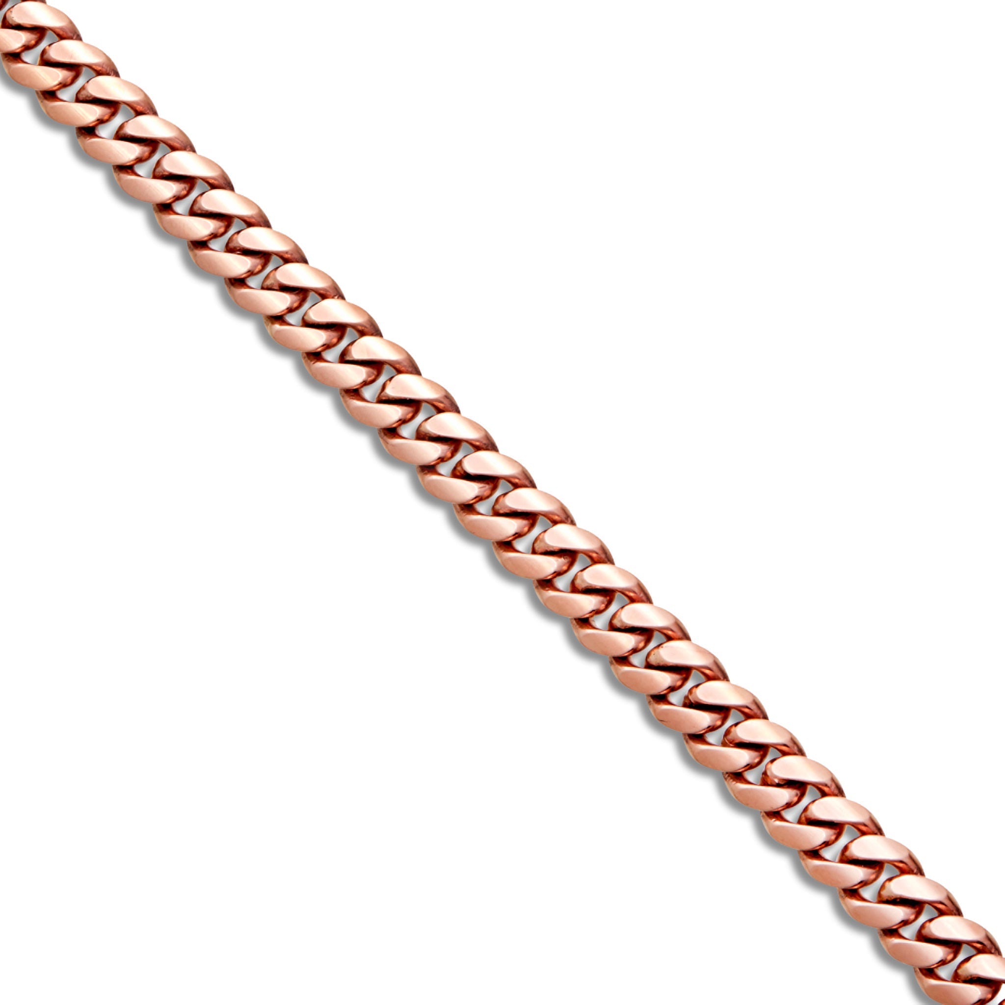 10K Solid Gold Cuban Chain, 9.5mm