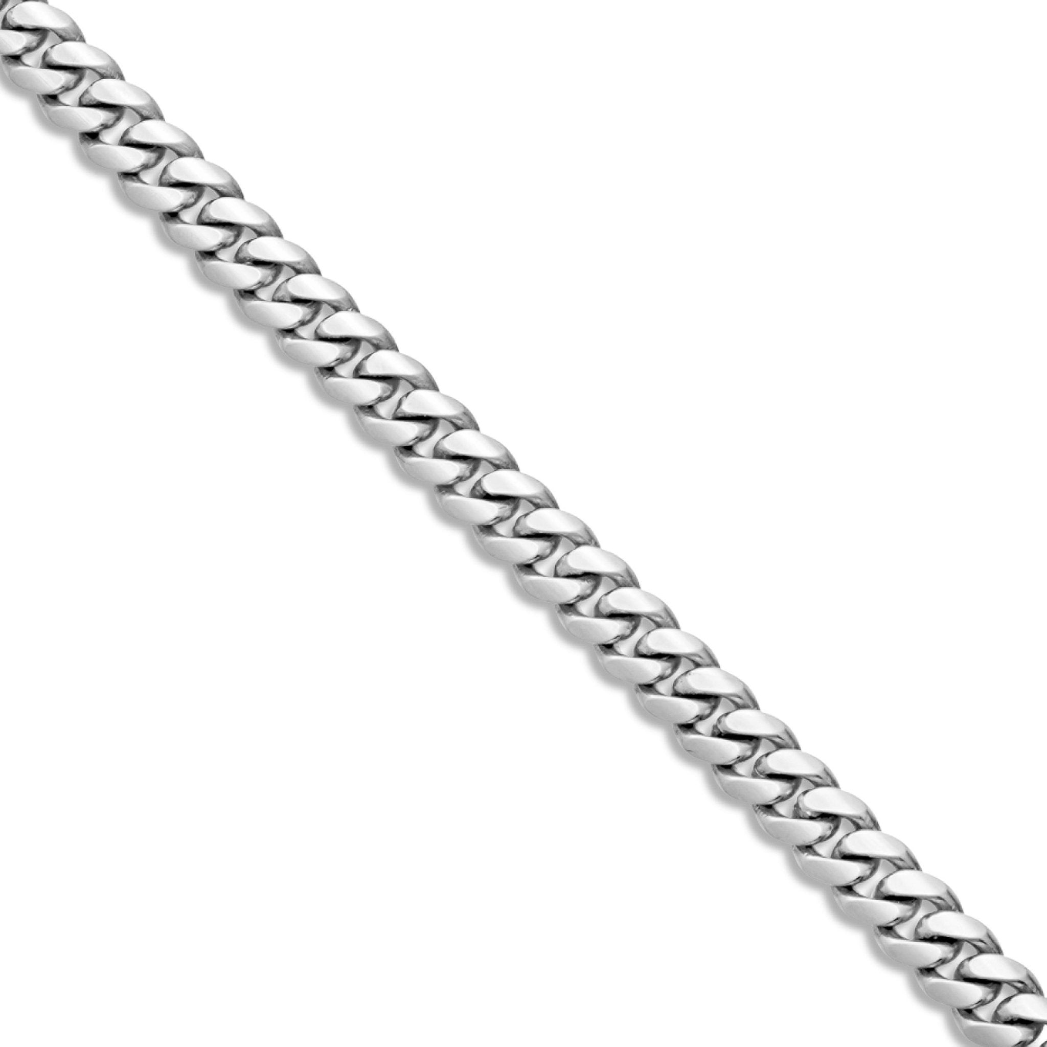 10K Solid Gold Cuban Chain, 9.5mm
