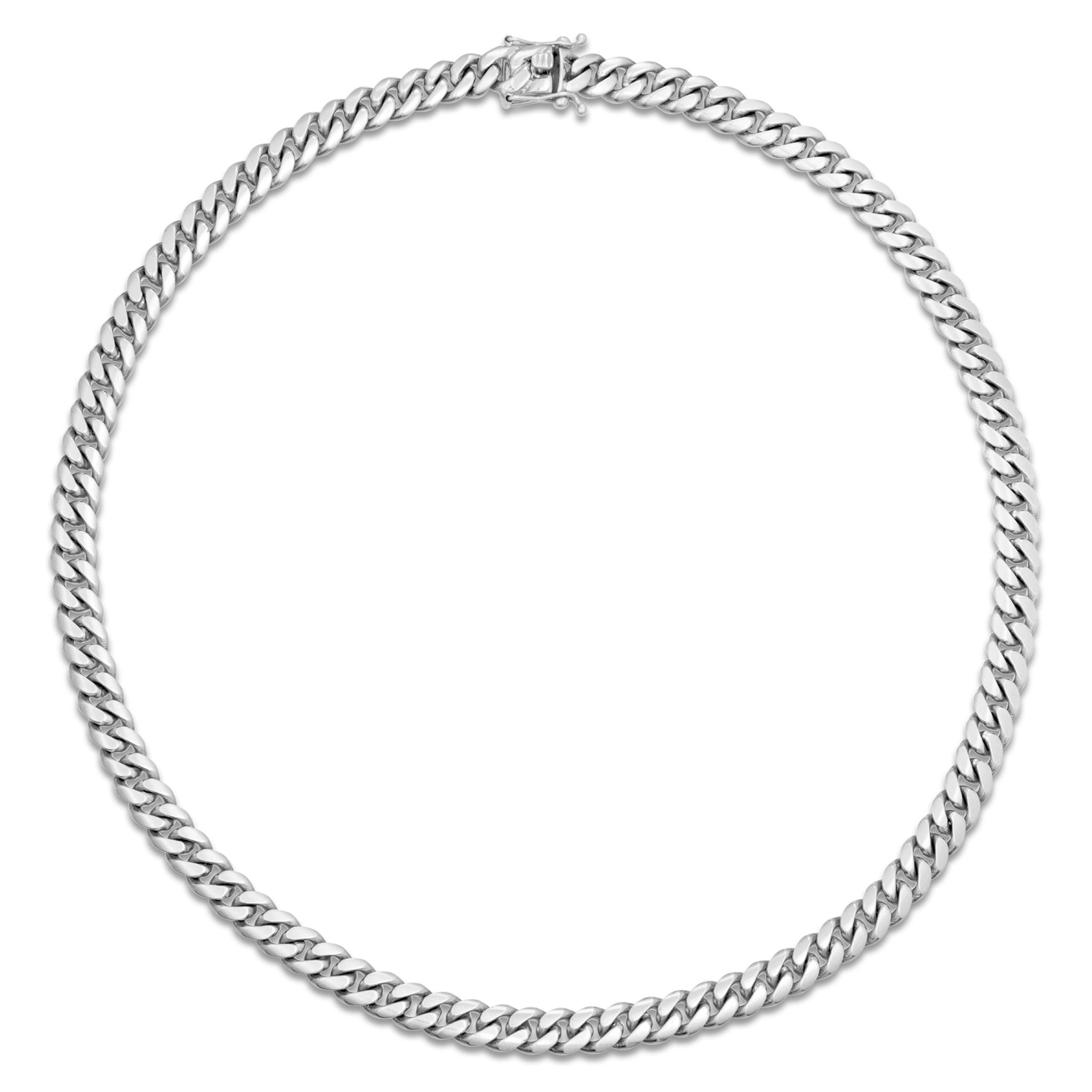 10K Solid Gold Cuban Chain, 9.5mm