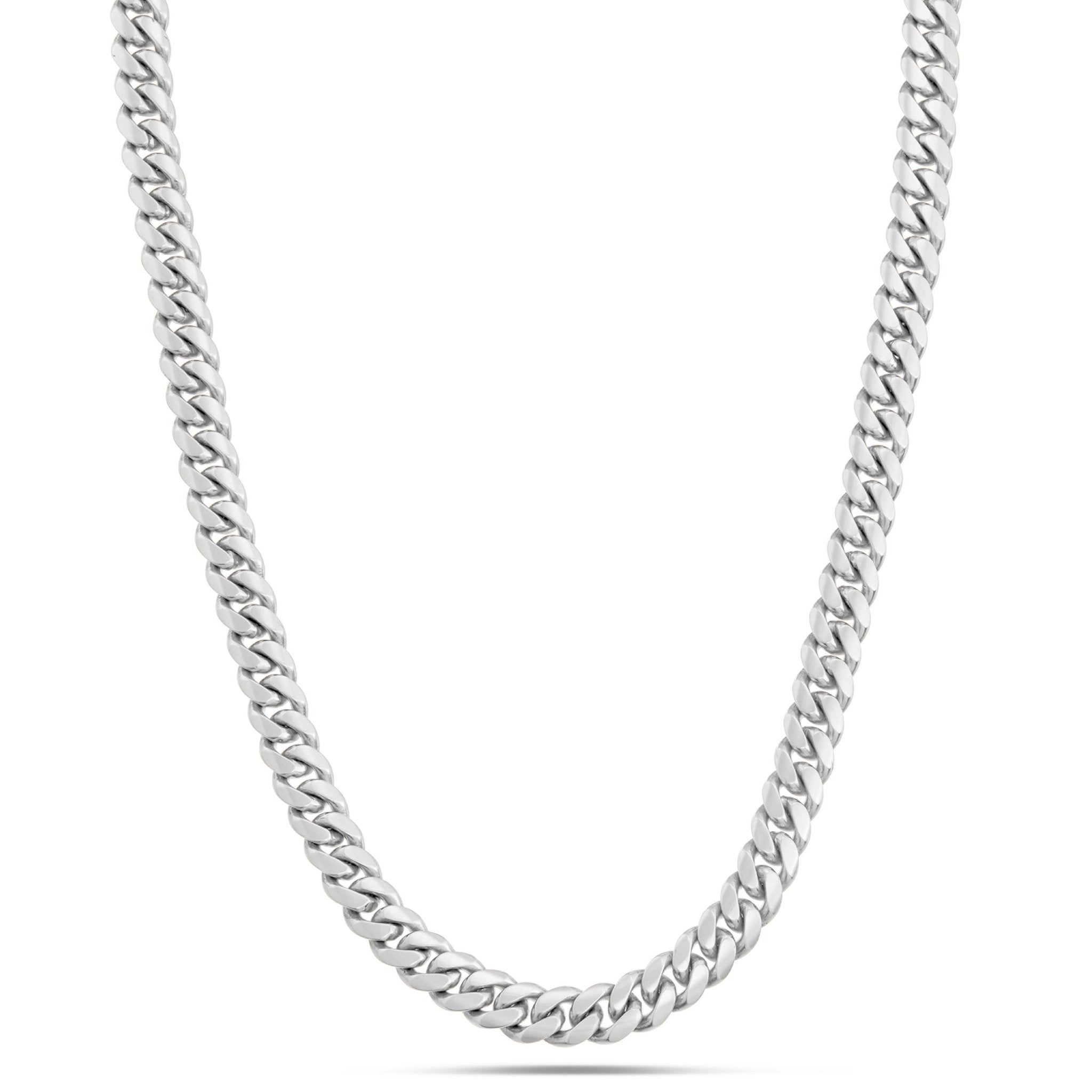 10K Solid Gold Cuban Chain, 9.5mm