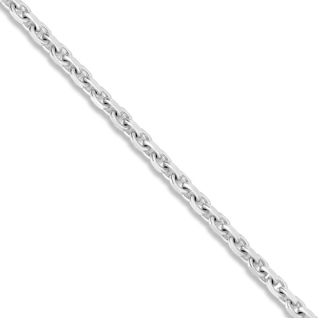 14K Solid Gold Hermes Link Chain, 4.5 mm
