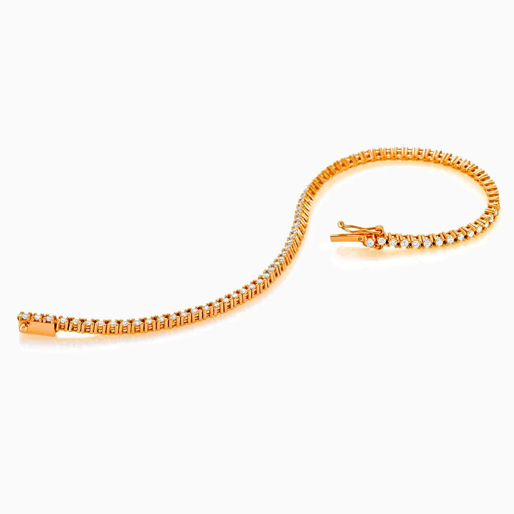 Ready To Ship Diamond Tennis Bracelet (1.50 ct.) 1.7 mm 4-Prongs Setting in 14K Gold