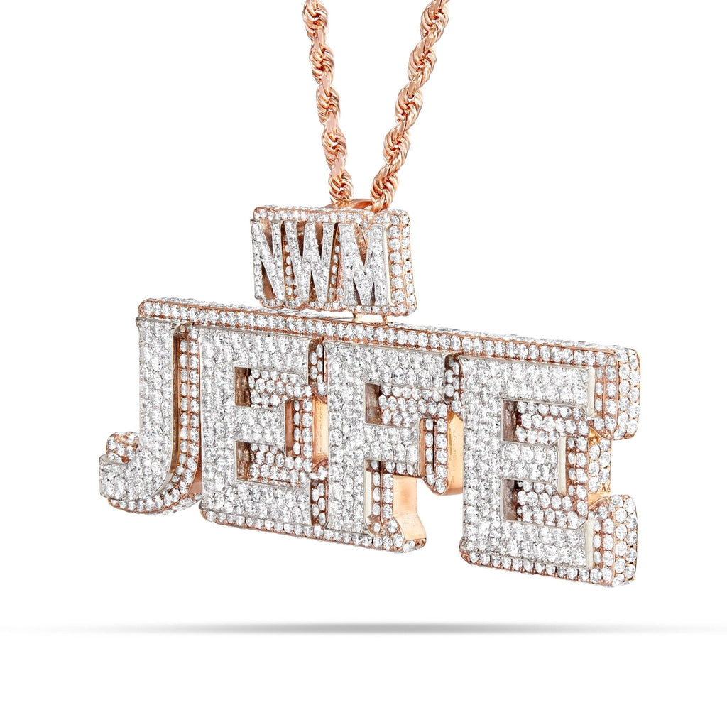 "JEFE" custom celebrity pendant