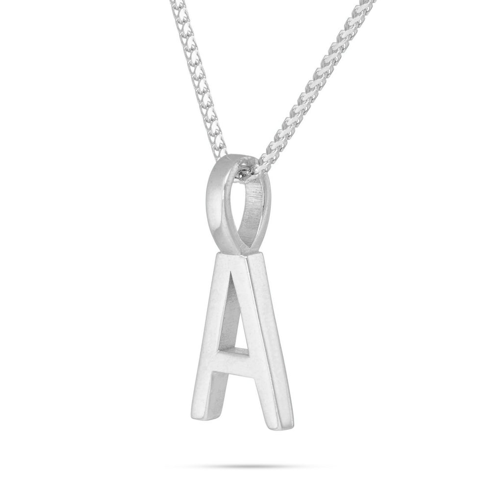 10K Solid Gold Initial Pendant